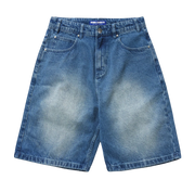 BUTTER GOODS DRUMMER BAGGY DENIM SHORTS