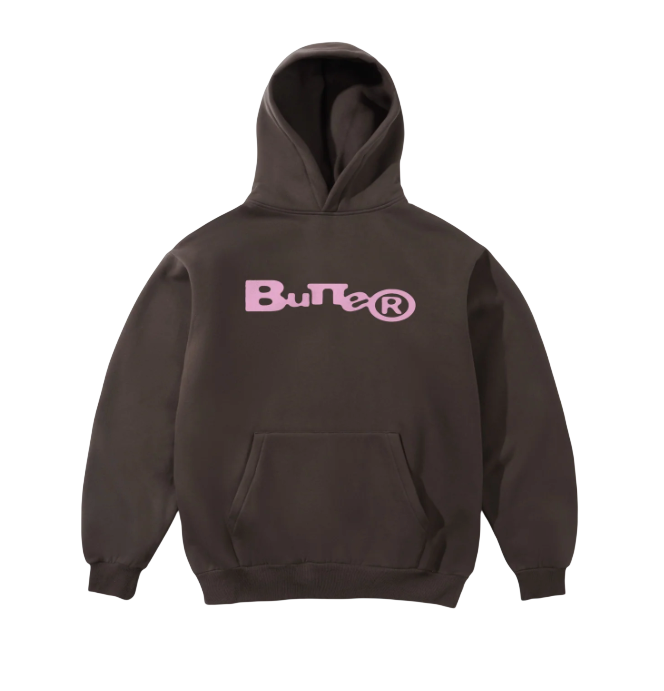 BUTTER GOODS REGISTEDRED PULLOVER HOOD