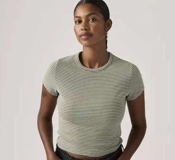 LEVI'S W HAYES CROPPED TEE