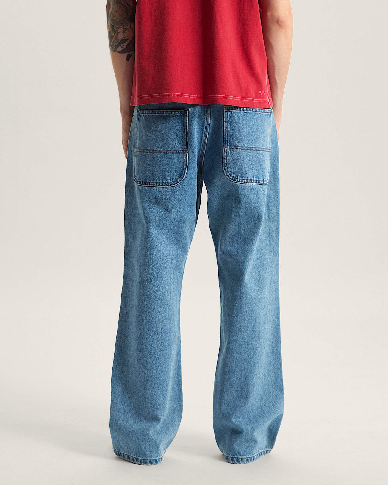 VANS SKATE LOOSE BOOTCUT DENIM