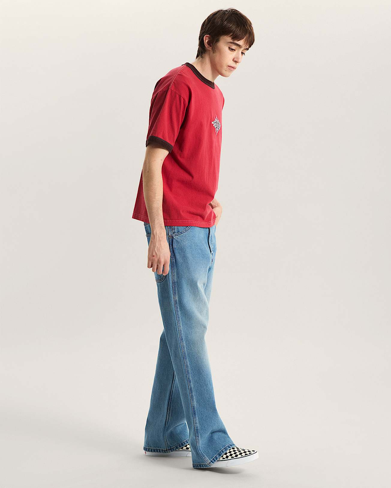 VANS SKATE LOOSE BOOTCUT DENIM