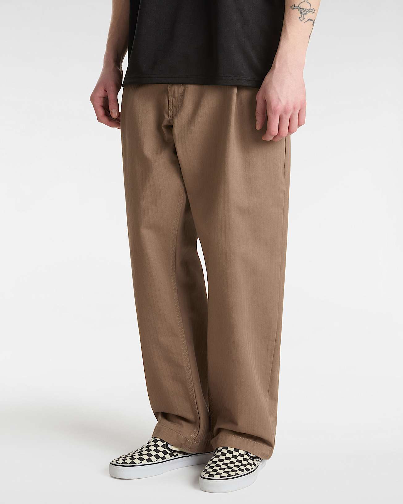 VANS SKATE LOOSE PLEATED PANTS