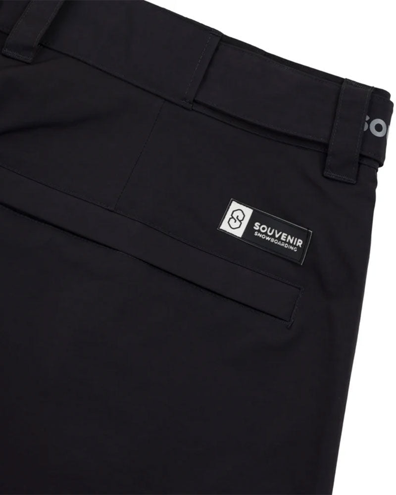 SOUVENIR PLEATED CHINO PANT BLACK - detail 2