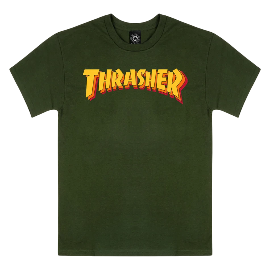 THRASHER STACKED T-SHIRT
