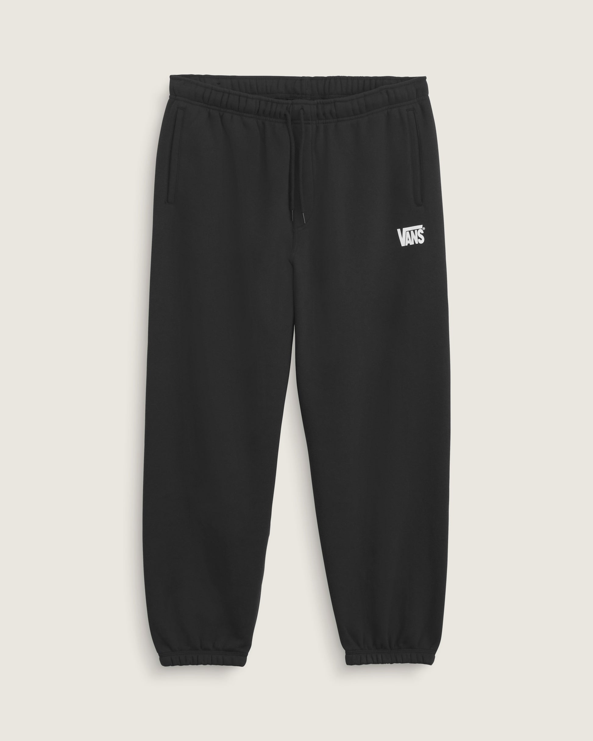 VANS Stretch Logo Fleece Pant II Noir/Blanc