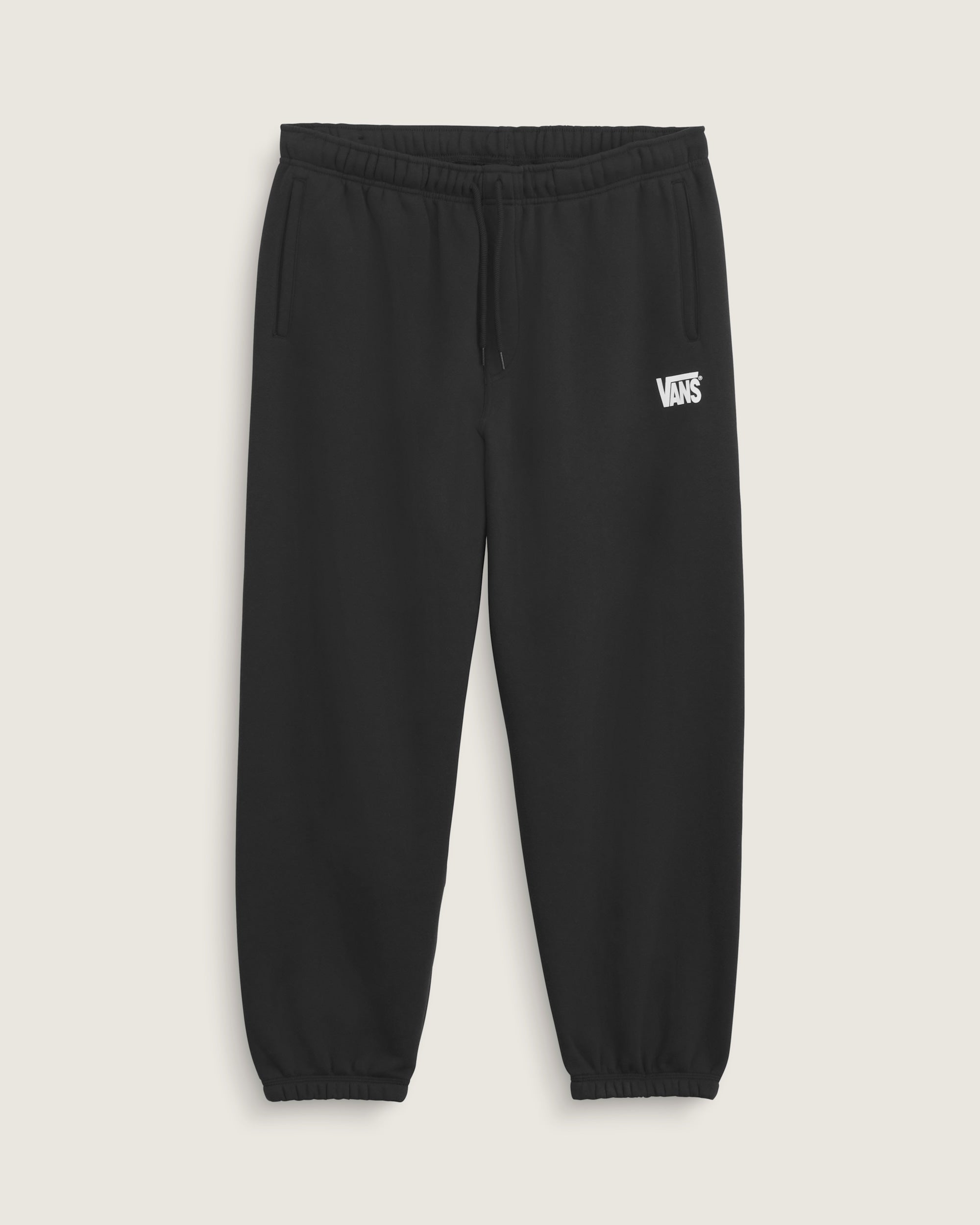 VANS Stretch Logo Fleece Pant II Noir/Blanc