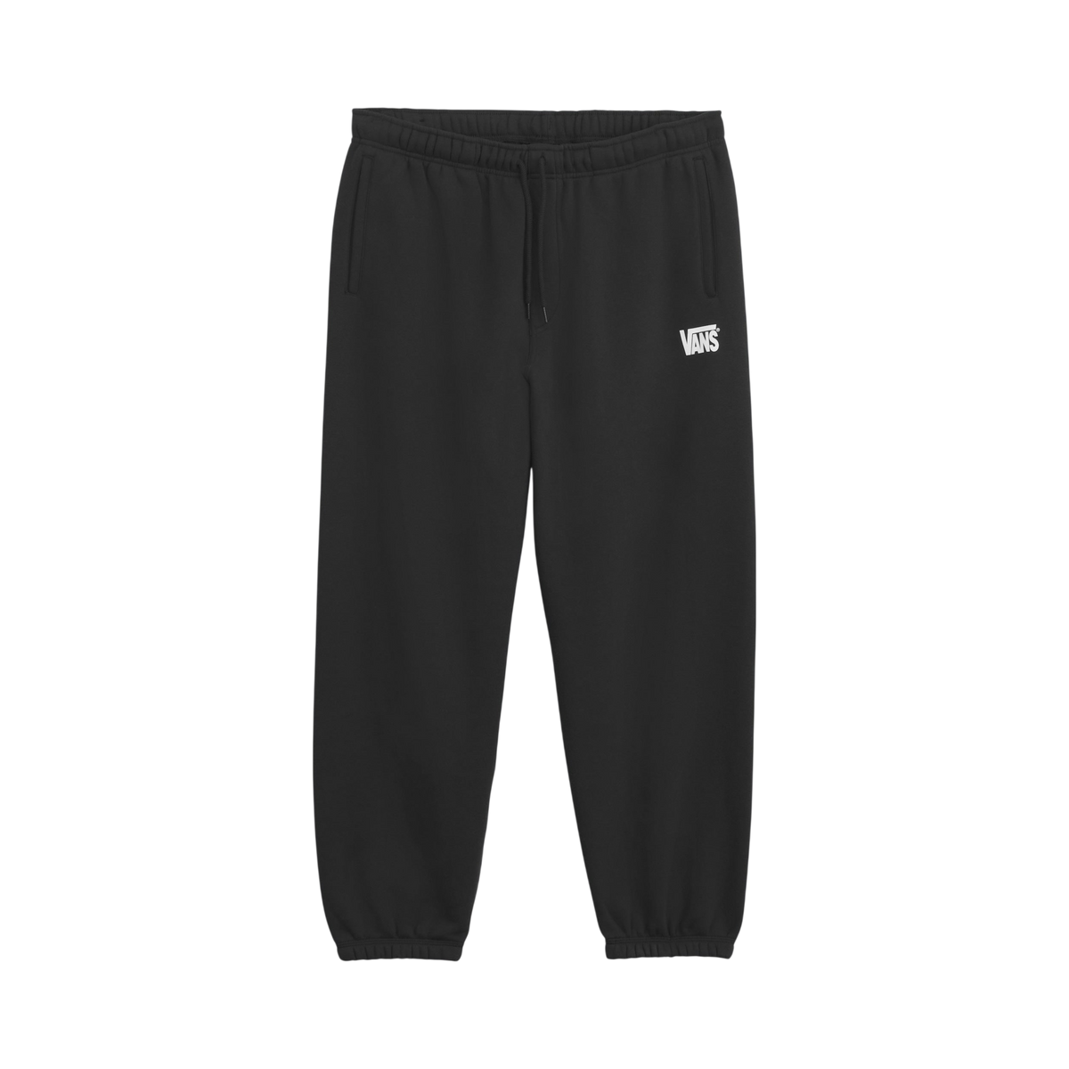 VANS Stretch Logo Fleece Pant II Noir/Blanc