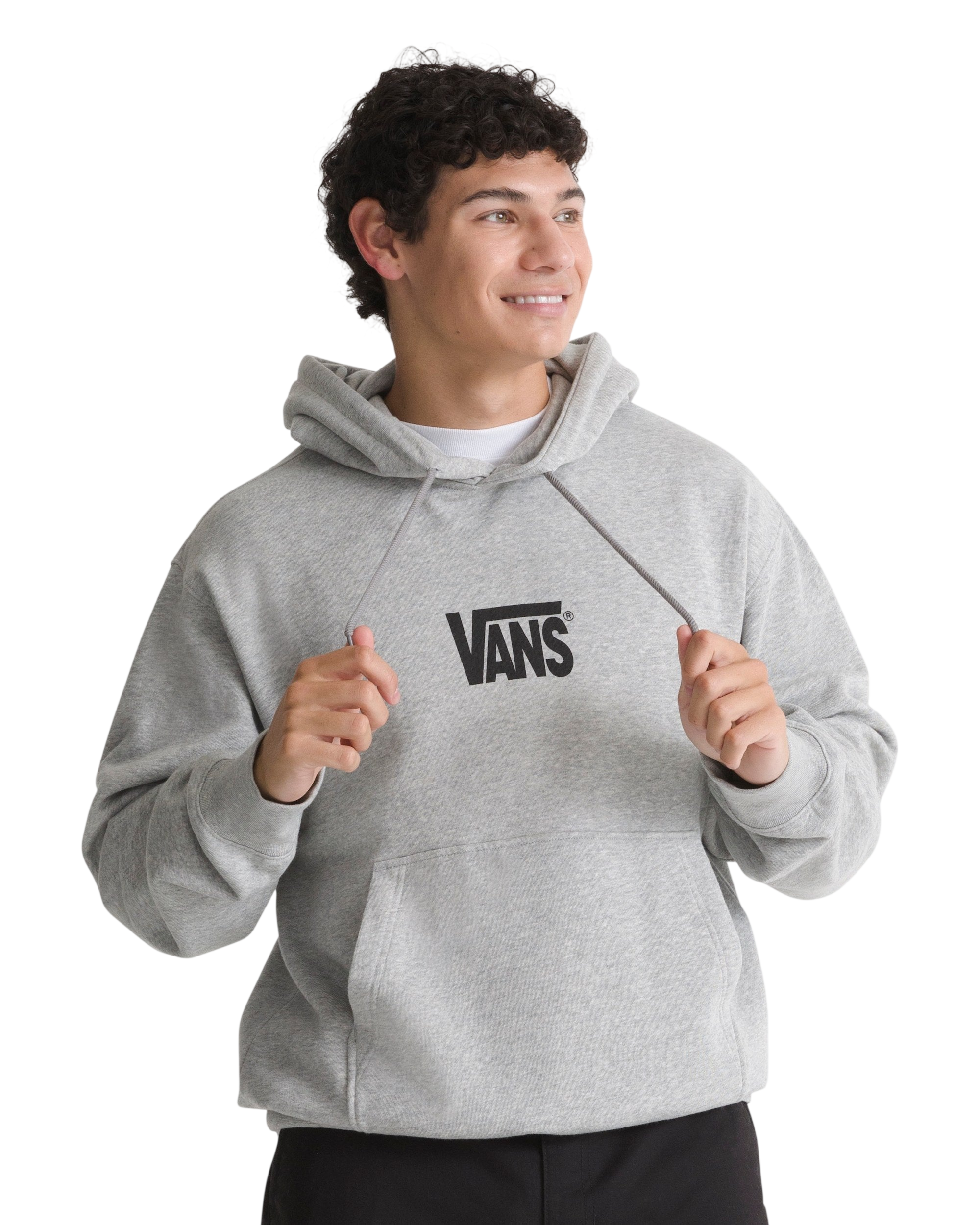 VANS STRETCH LOGO PULLOVER Cement Heather