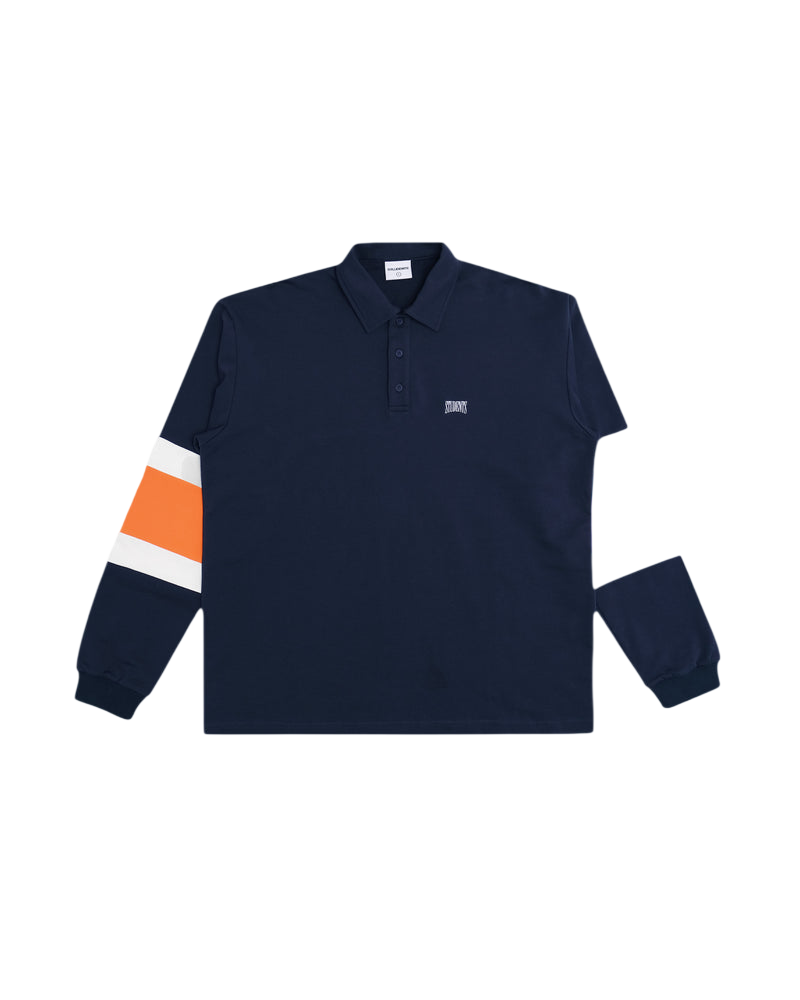STUDENTS GOLF AUGUST LS RUGBY POLO