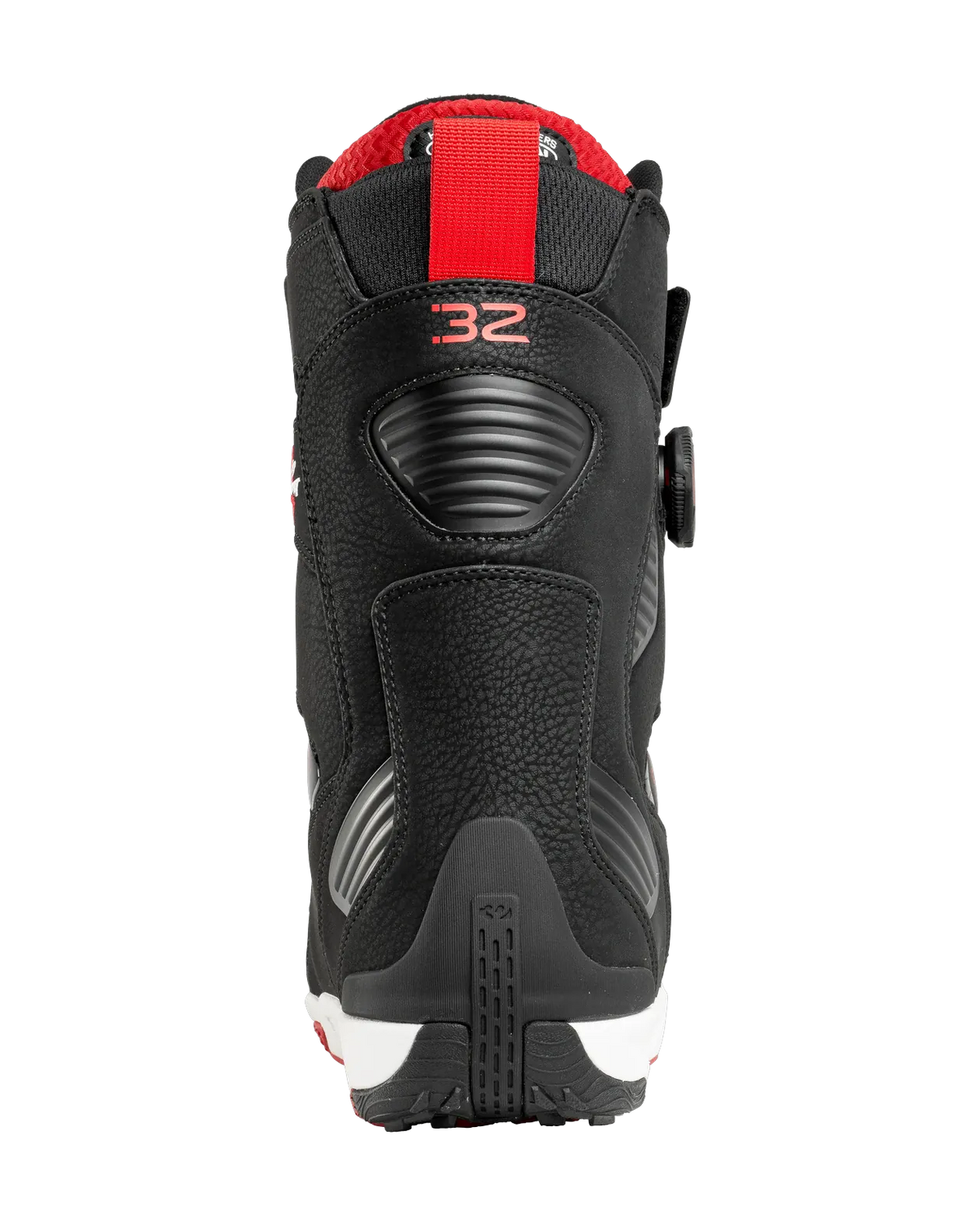 THIRTY TWO TM-1 ZB1 BOA BOOTS 2027 ZEB BLACK/RED