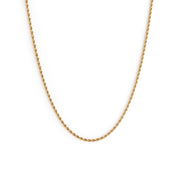 TWENTY COMPASS 2MM ROPE NECKLACE