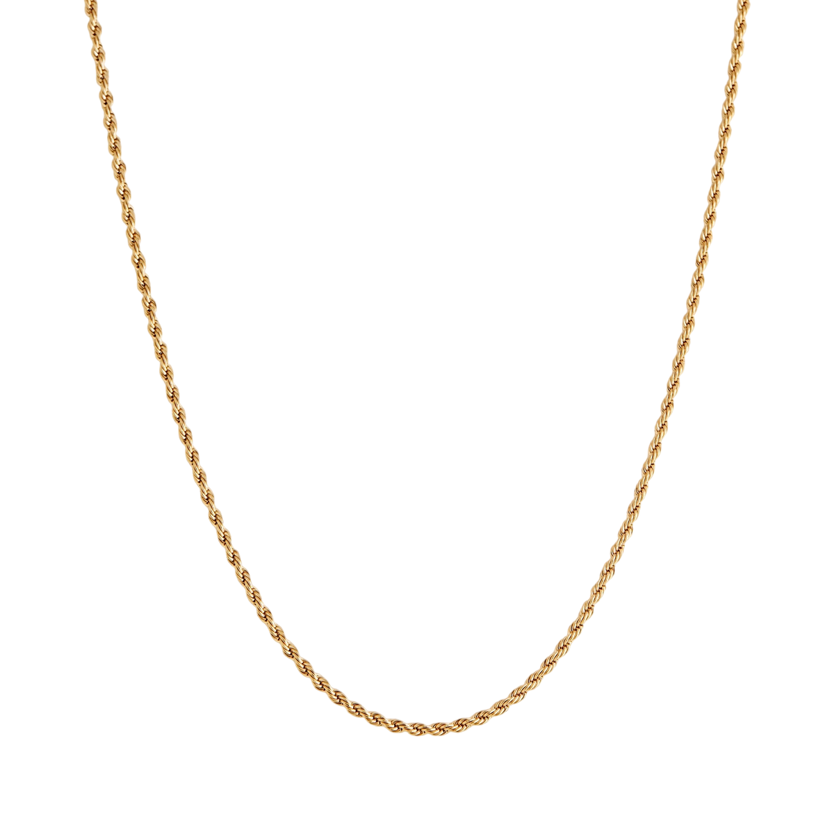TWENTY COMPASS 2MM ROPE NECKLACE