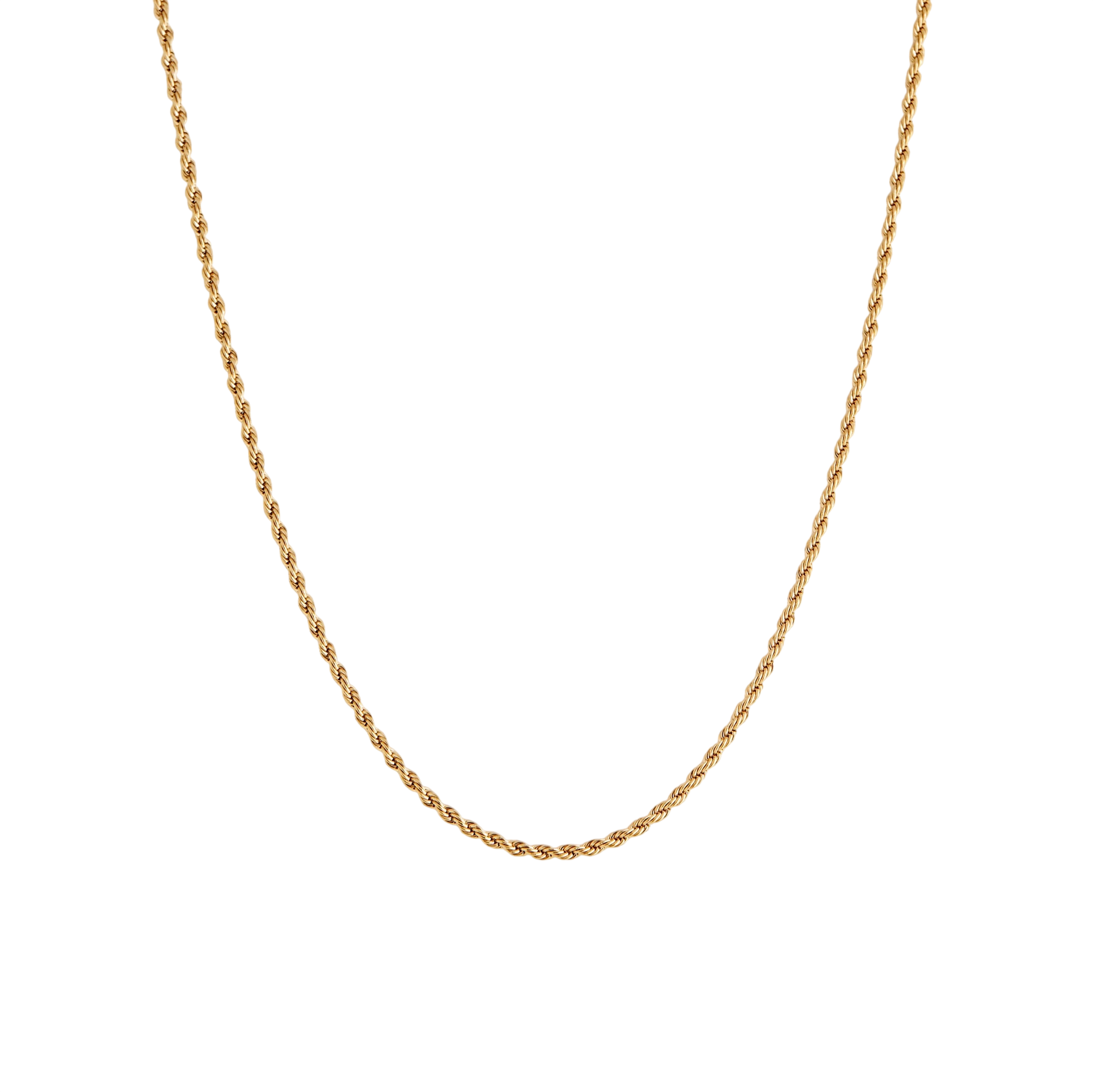 TWENTY COMPASS 2MM ROPE NECKLACE