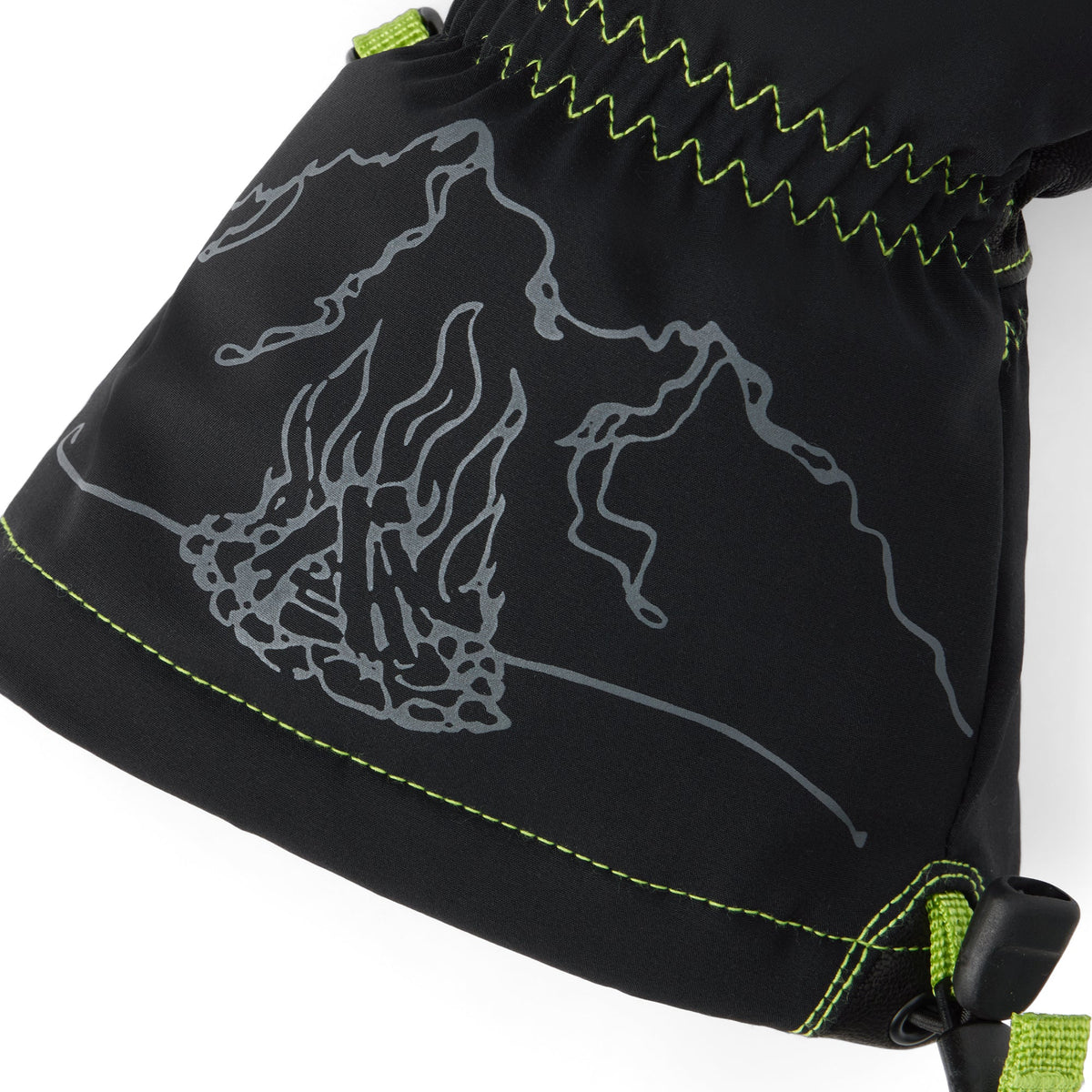 DAKINE TEAM EXCURSION GORE-TEX GLOVES RED GERARD GERARD MACAW GREEN