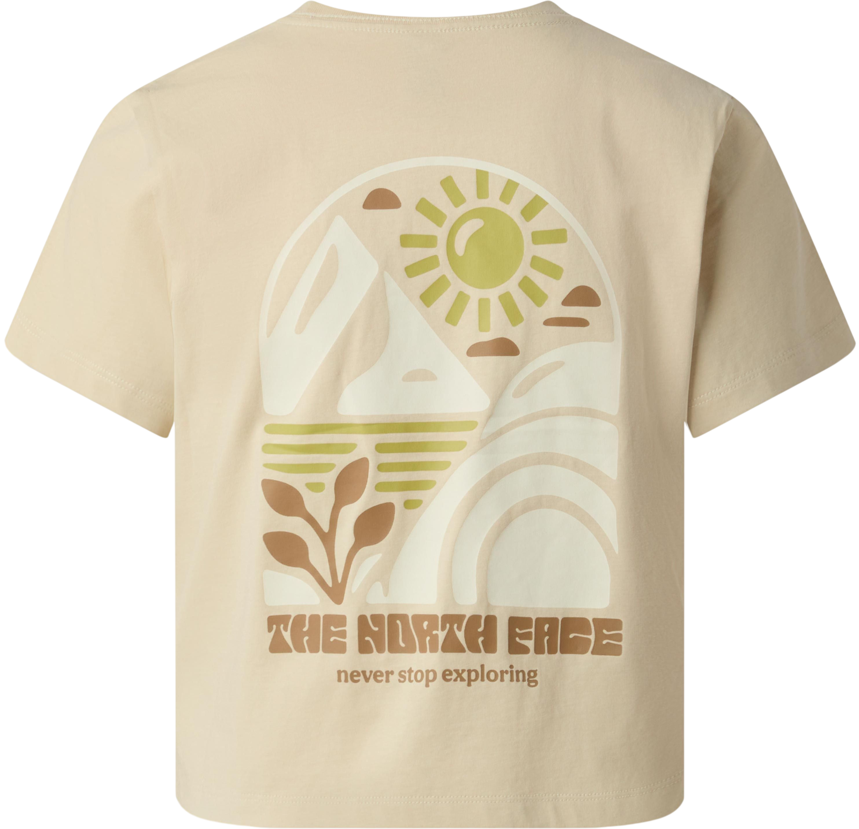 THE NORTH FACE W SUN REGULAR SS CUTIE TEE-GRAPHIC