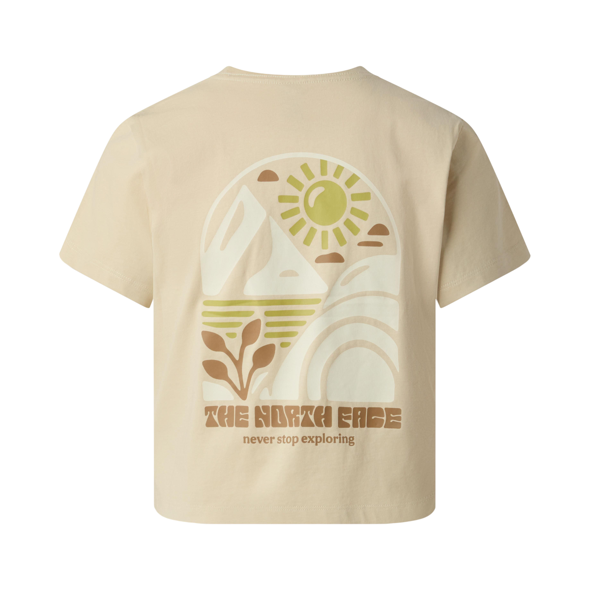 THE NORTH FACE W SUN REGULAR SS CUTIE TEE-GRAPHIC