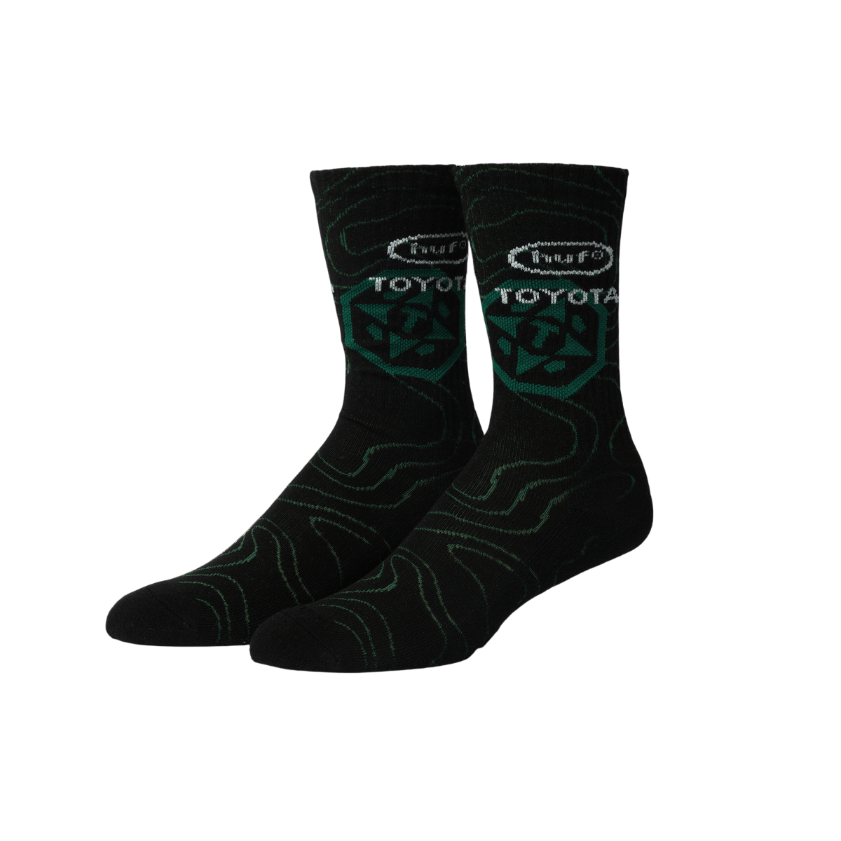 HUF X TOYOTA TRAILHUNTER TOPOGRAPHY SOCKS