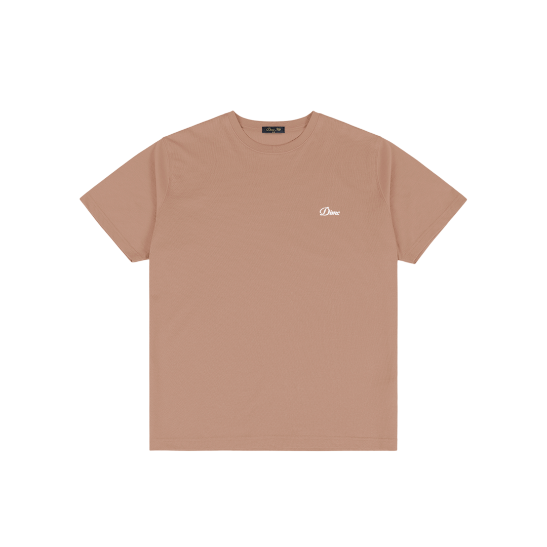 DIME CURSIVE SMALL LOGO T-SHIRT