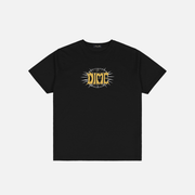DIME Holy T-Shirt Black — flat