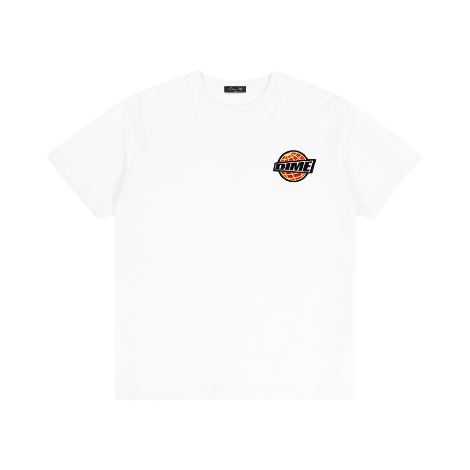 DIME Much T-Shirt White — flat