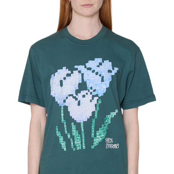 OBEY W TULIP SCRIBBLE TEE