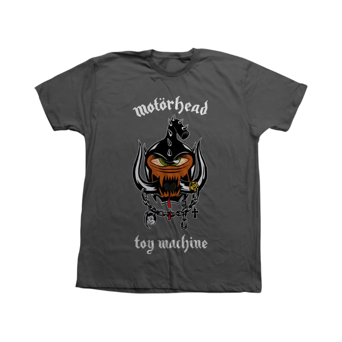 Toy Machine x Motörhead Tee Charcoal