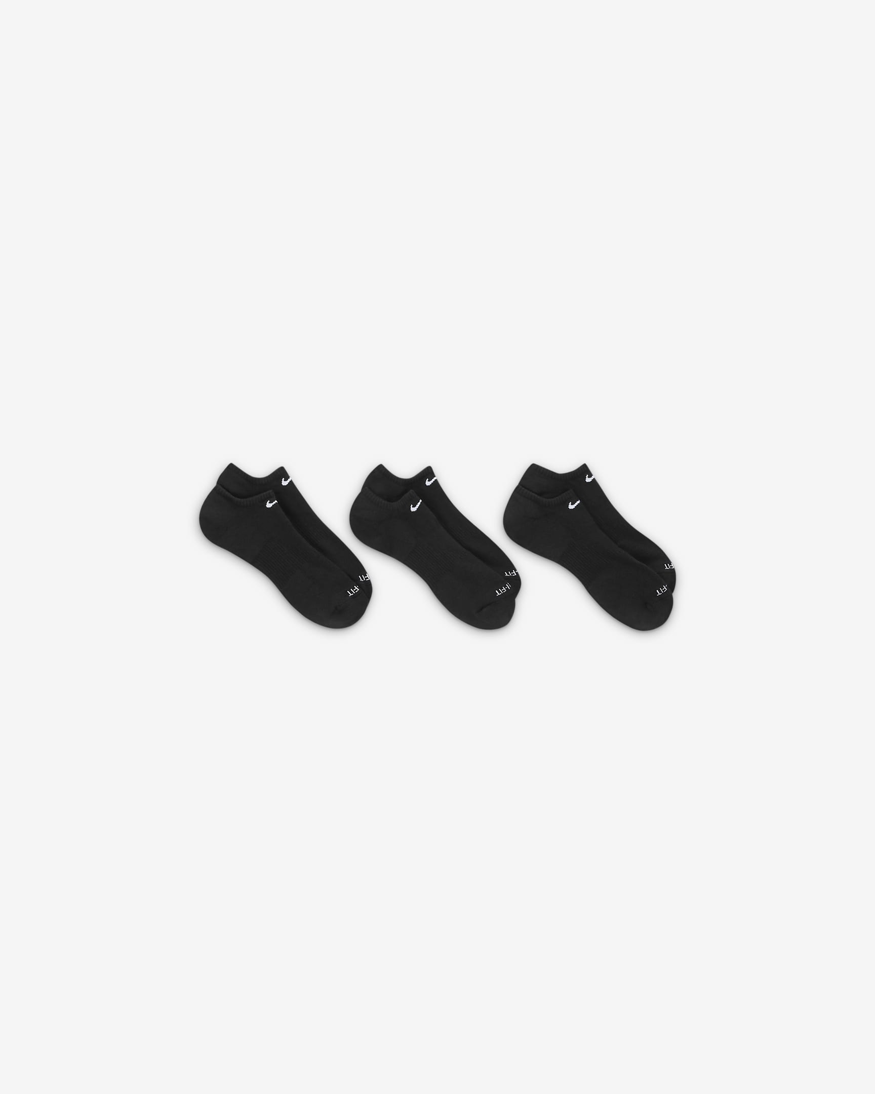 NIKE NO-SHOW EVERYDAY PLUS CUSHIONED 3PK 