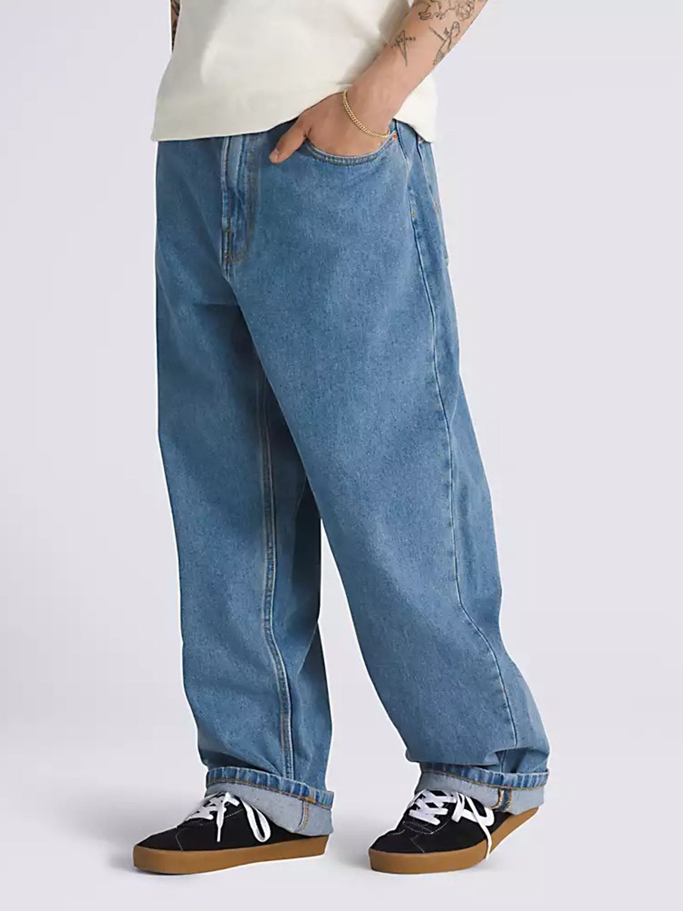 VANS Y CHECK-5 LOOSE DENIM PANT