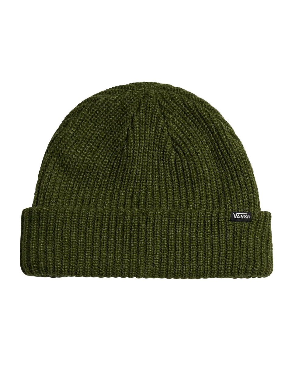 VANS Y CORE BASIC CUFF BEANIE - Green Balsam