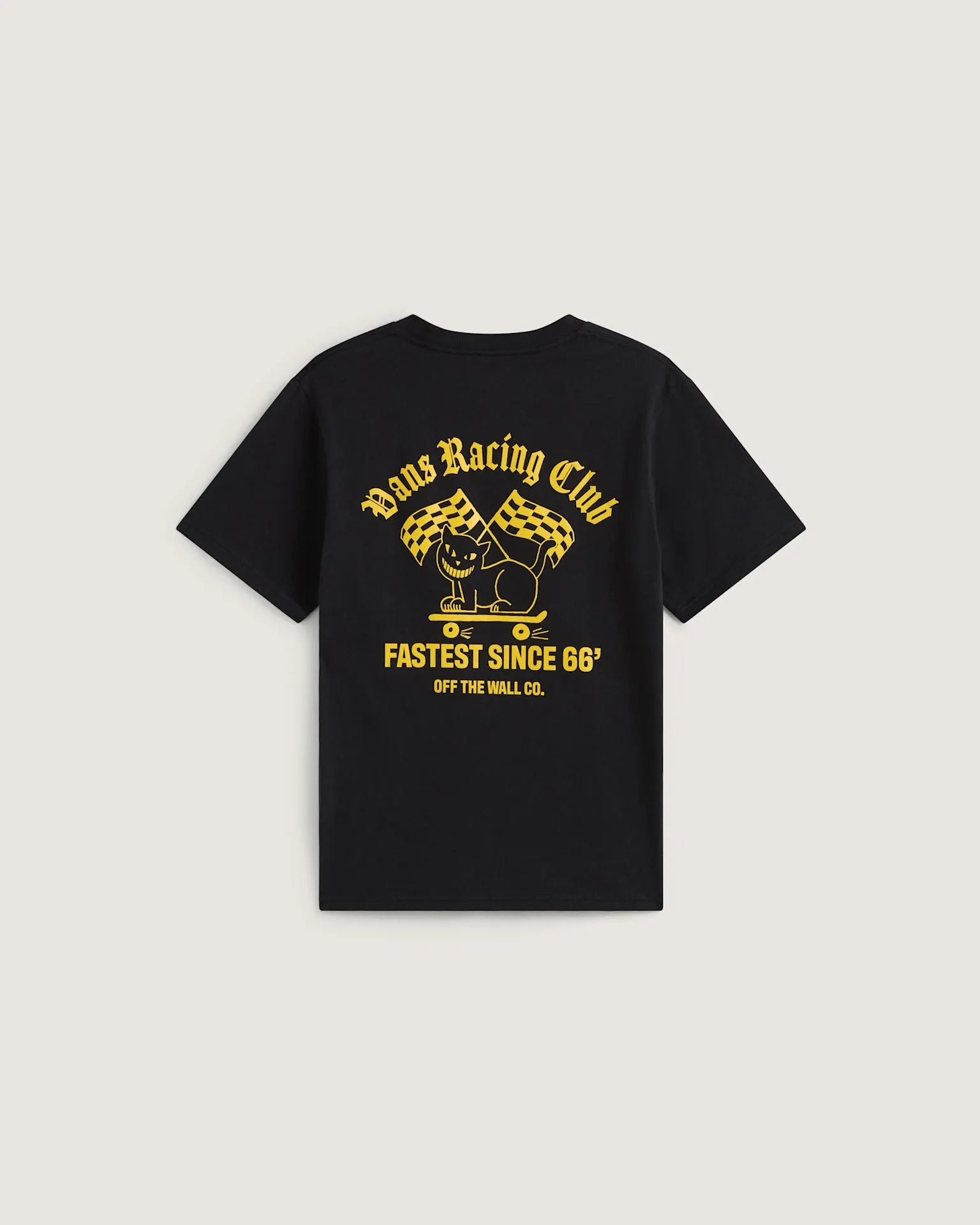 VANS Y CAT CLUB SS TEE - Black - vue alternative
