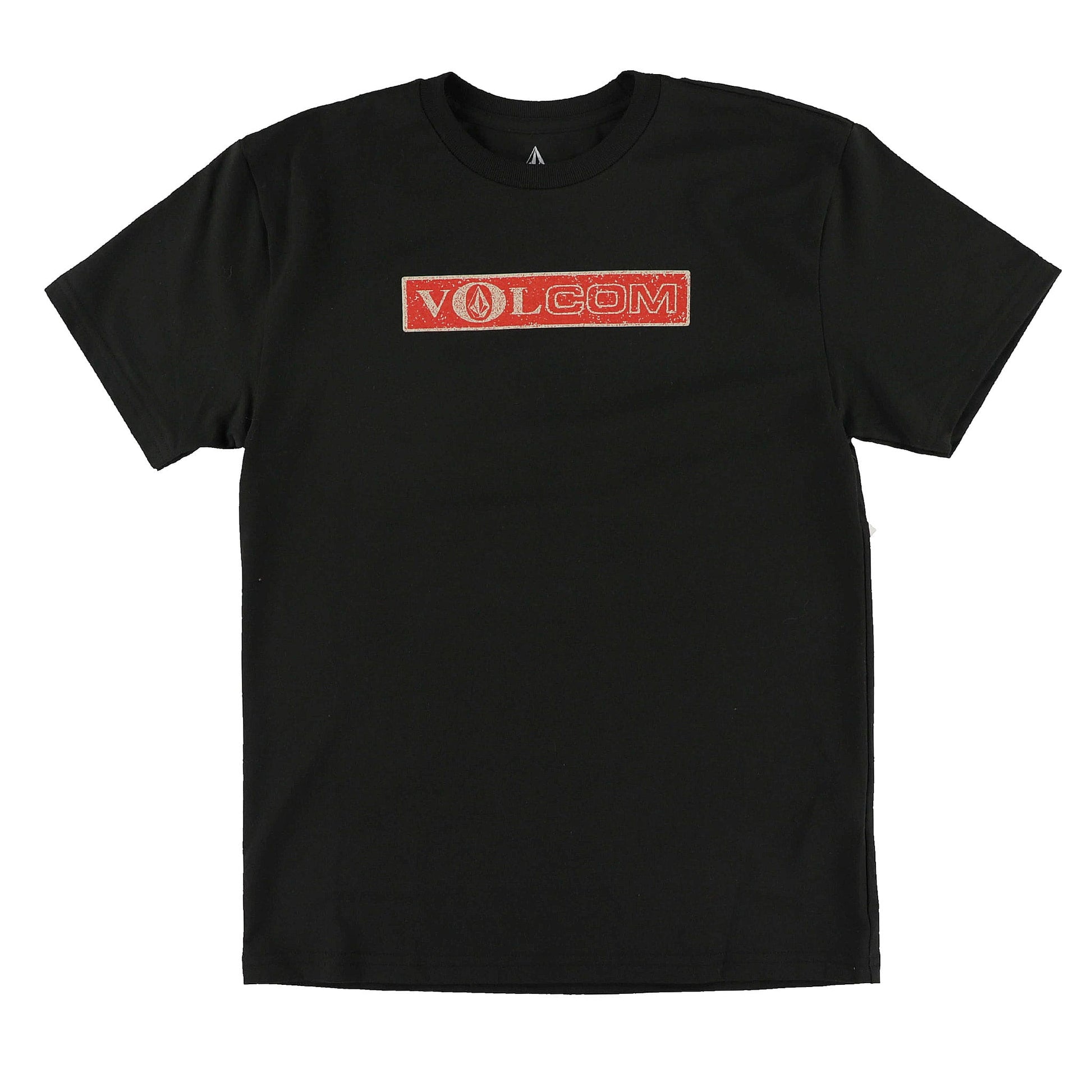 VOLCOM Y DIAL EURO SS TEE BLACK