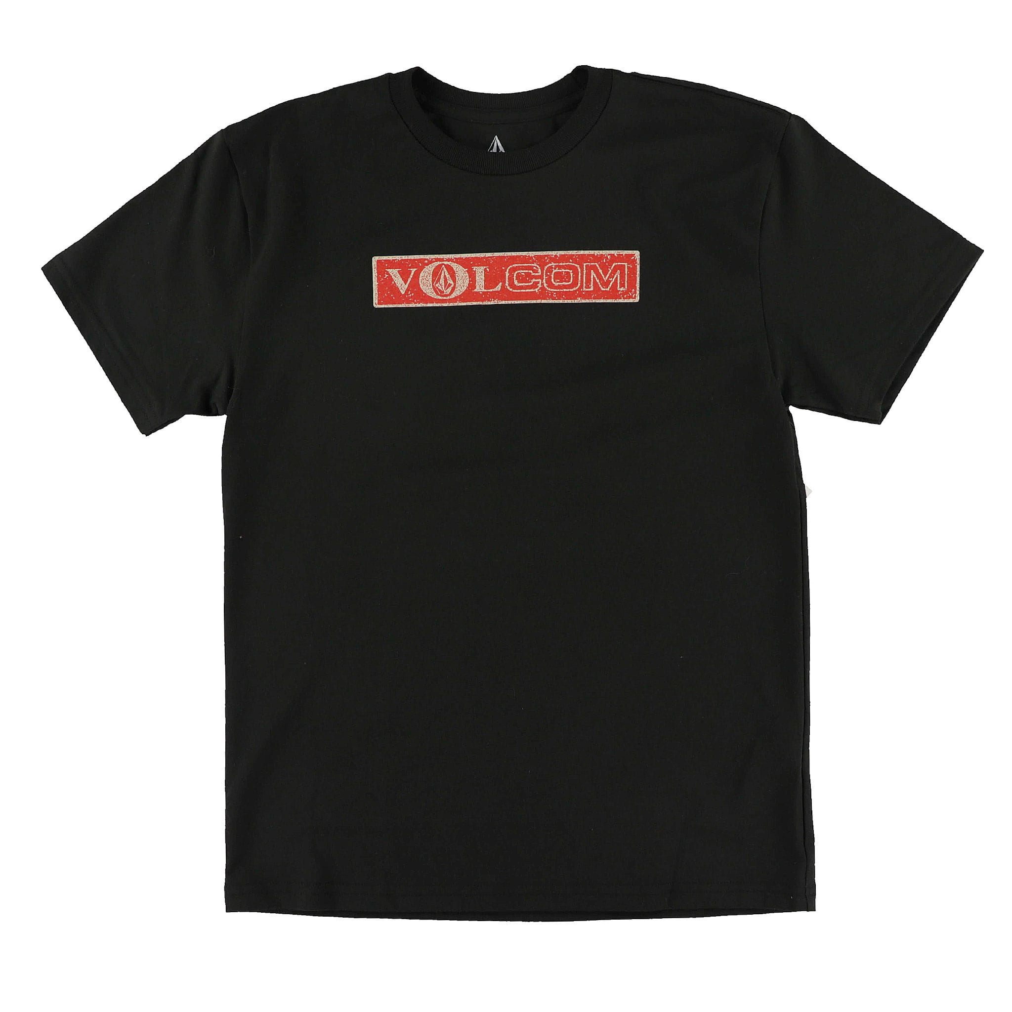 VOLCOM Y DIAL EURO SS TEE BLACK