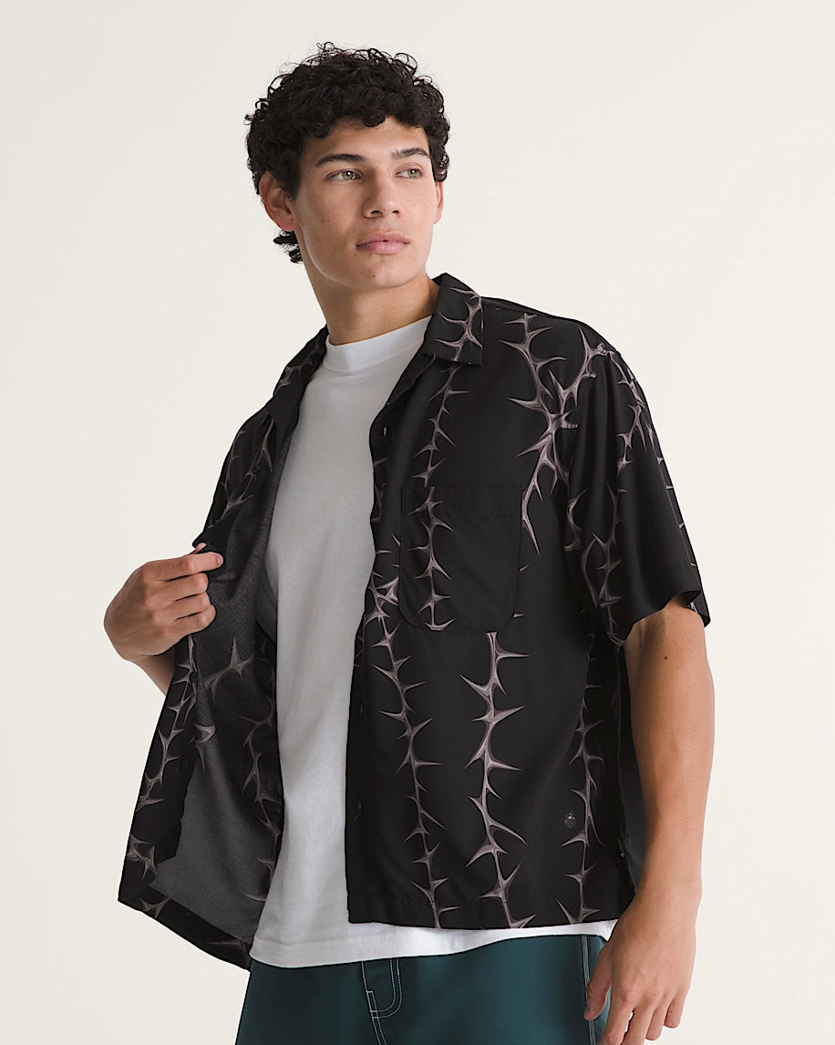 VANS VAN DROEN PRINTED CAMP SS SHIRT