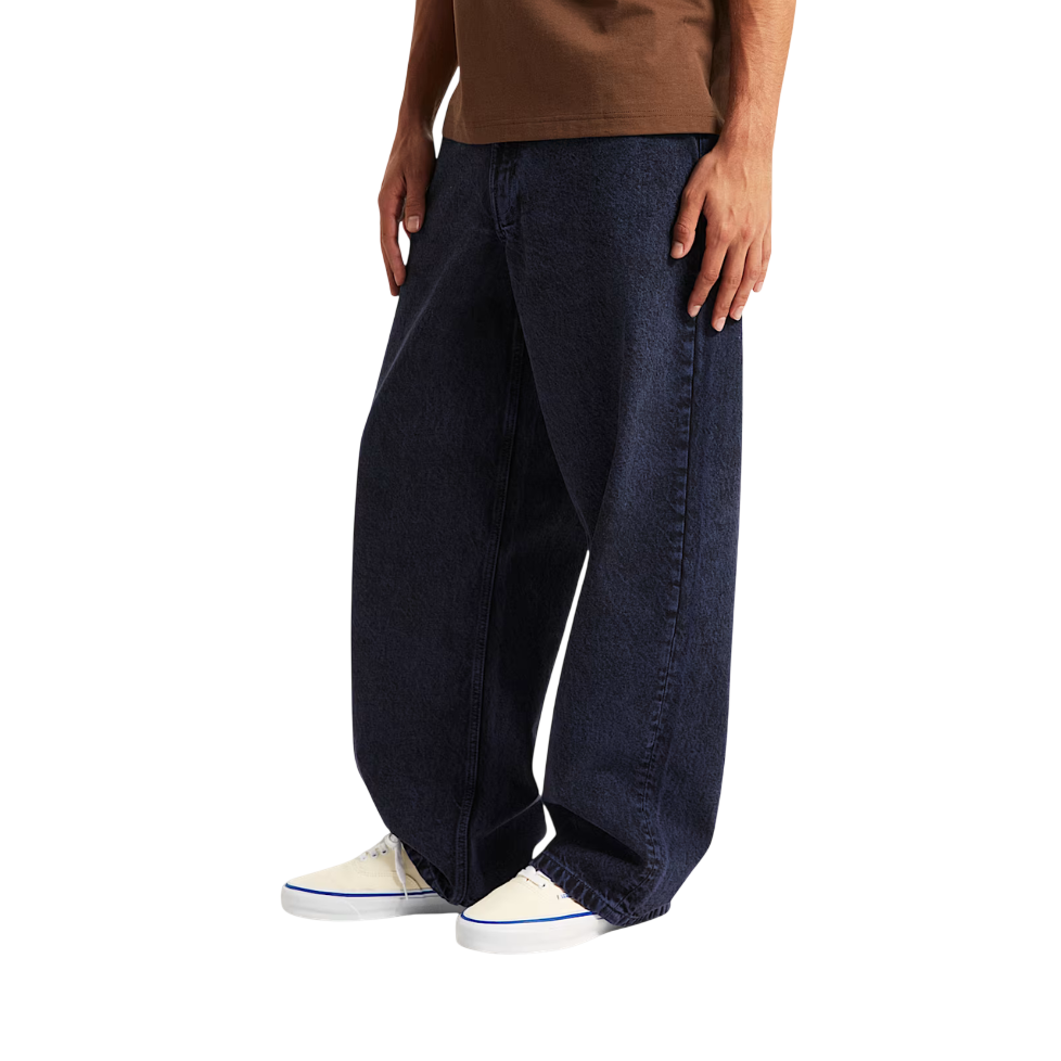 VANS CHECK-5 BAGGY ACID OVERDYED DENIM PANTS