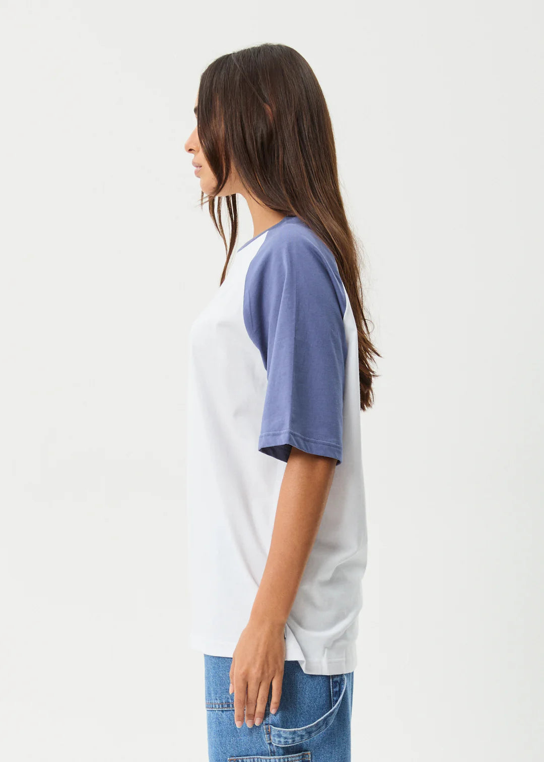 AFENDS W RYAN RECYCLED OVERSIZED RAGLAN TEE