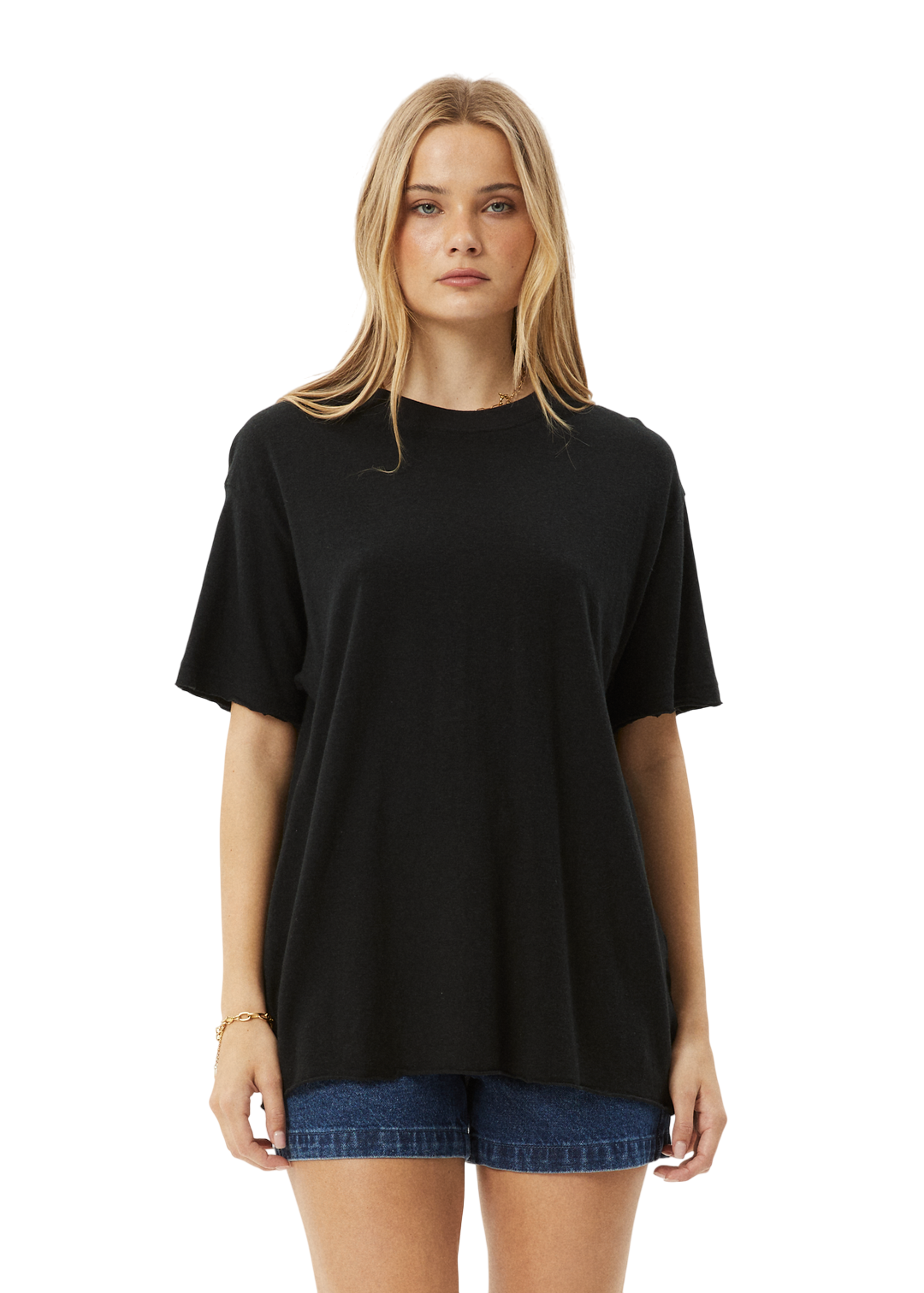 AFENDS W SLAY HEMP OVERSIZED TEE