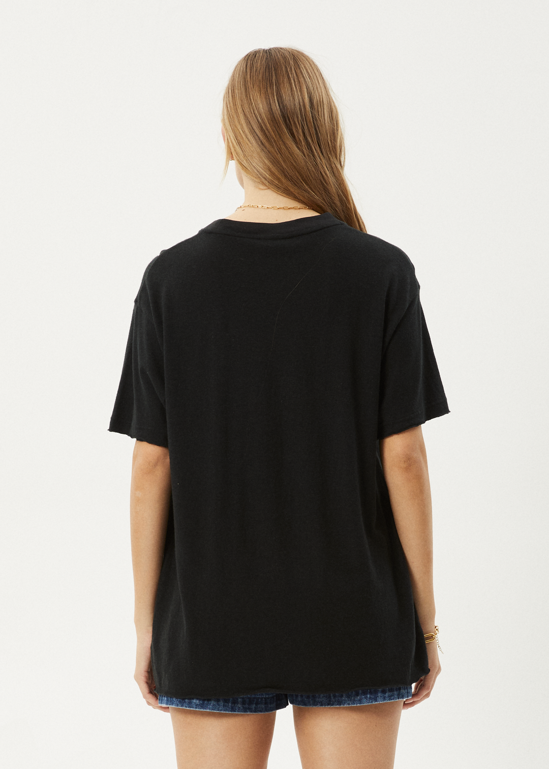 AFENDS W SLAY HEMP OVERSIZED TEE