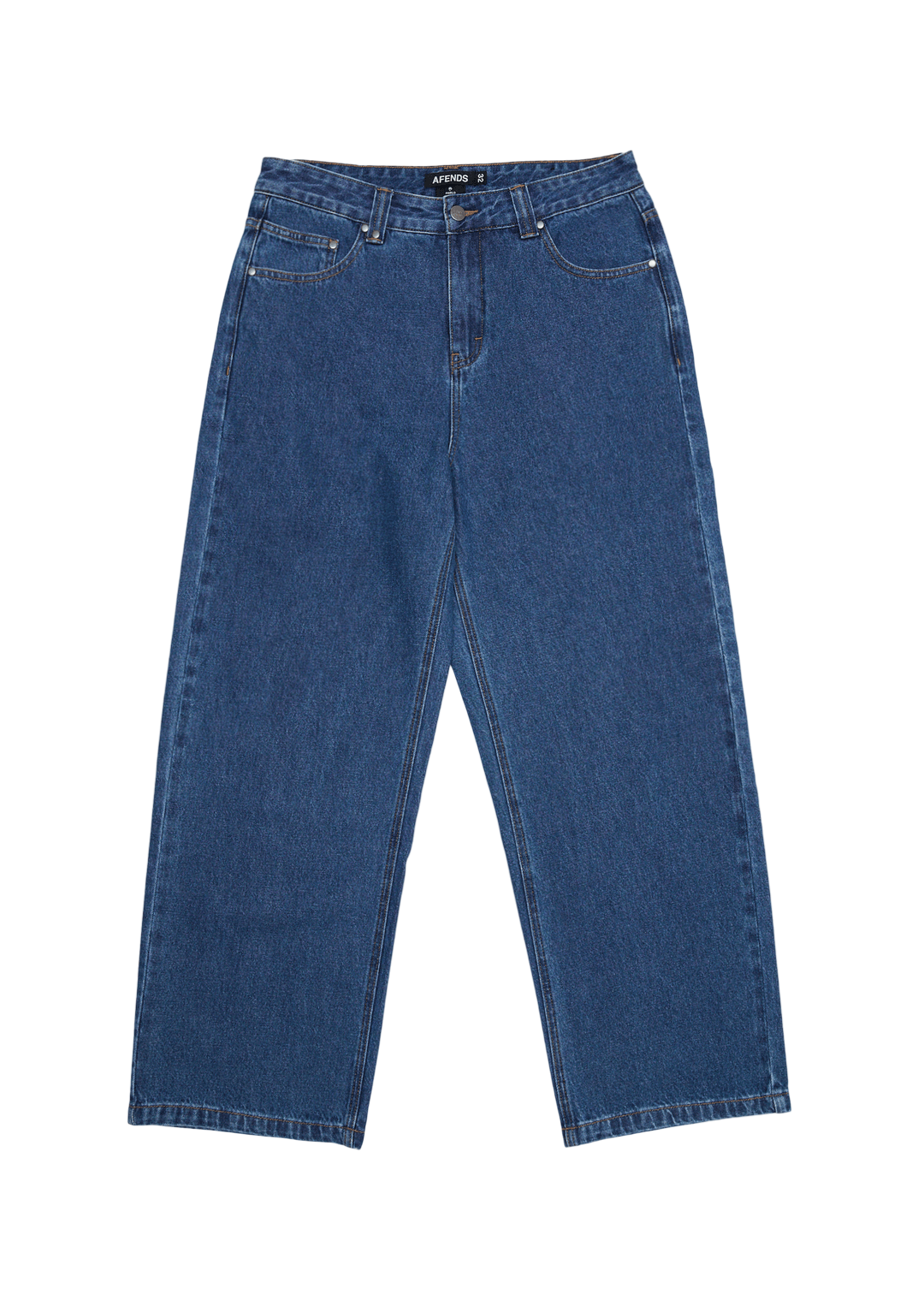 AFENDS PABLO HEMP DENIM BAGGY FIT JEANS
