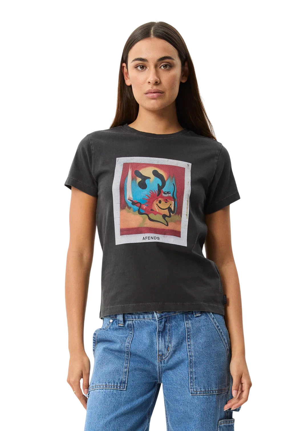 AFENDS W APOCALYPSO RECYCLED REGULAR FIT TEE