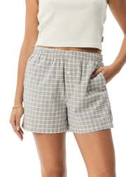 AFENDS W DREW ORGANIC SEERSUCKER BOXER SHORTS