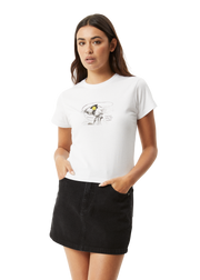 AFENDS W DAY JOB RECYCLED BABY TEE