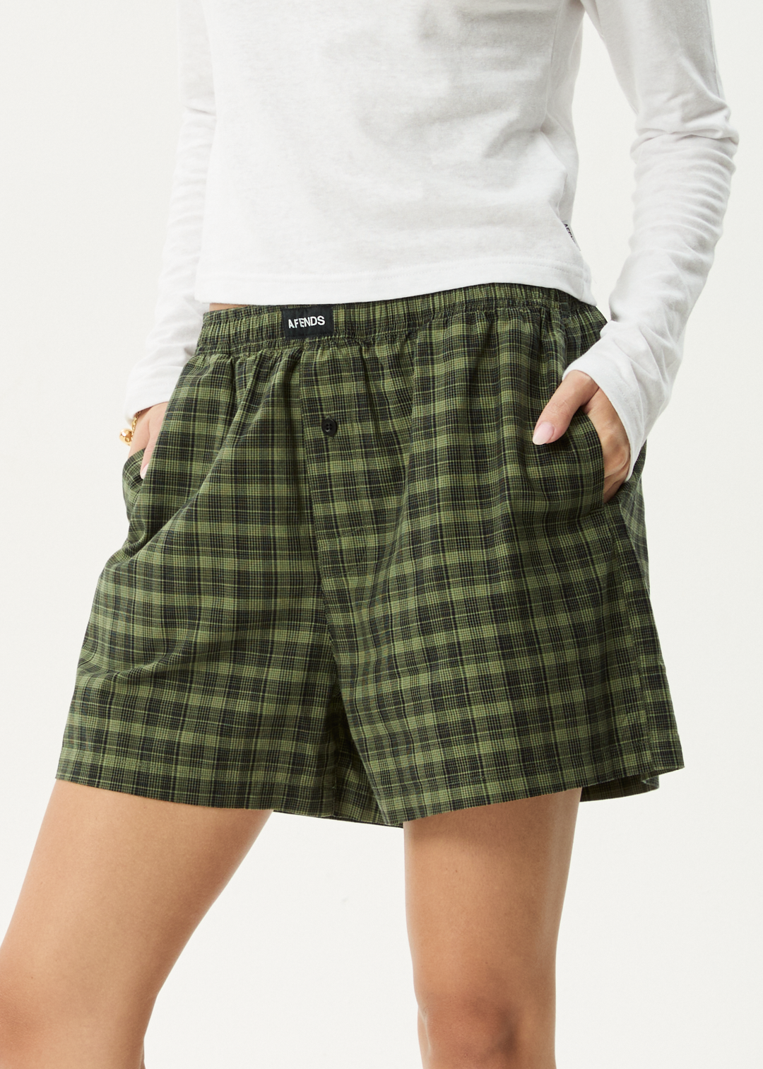 AFENDS W GHOST ORGANIC BOXER SHORTS