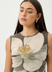AFENDS W JASMINE RECYCLED SHEER TANK