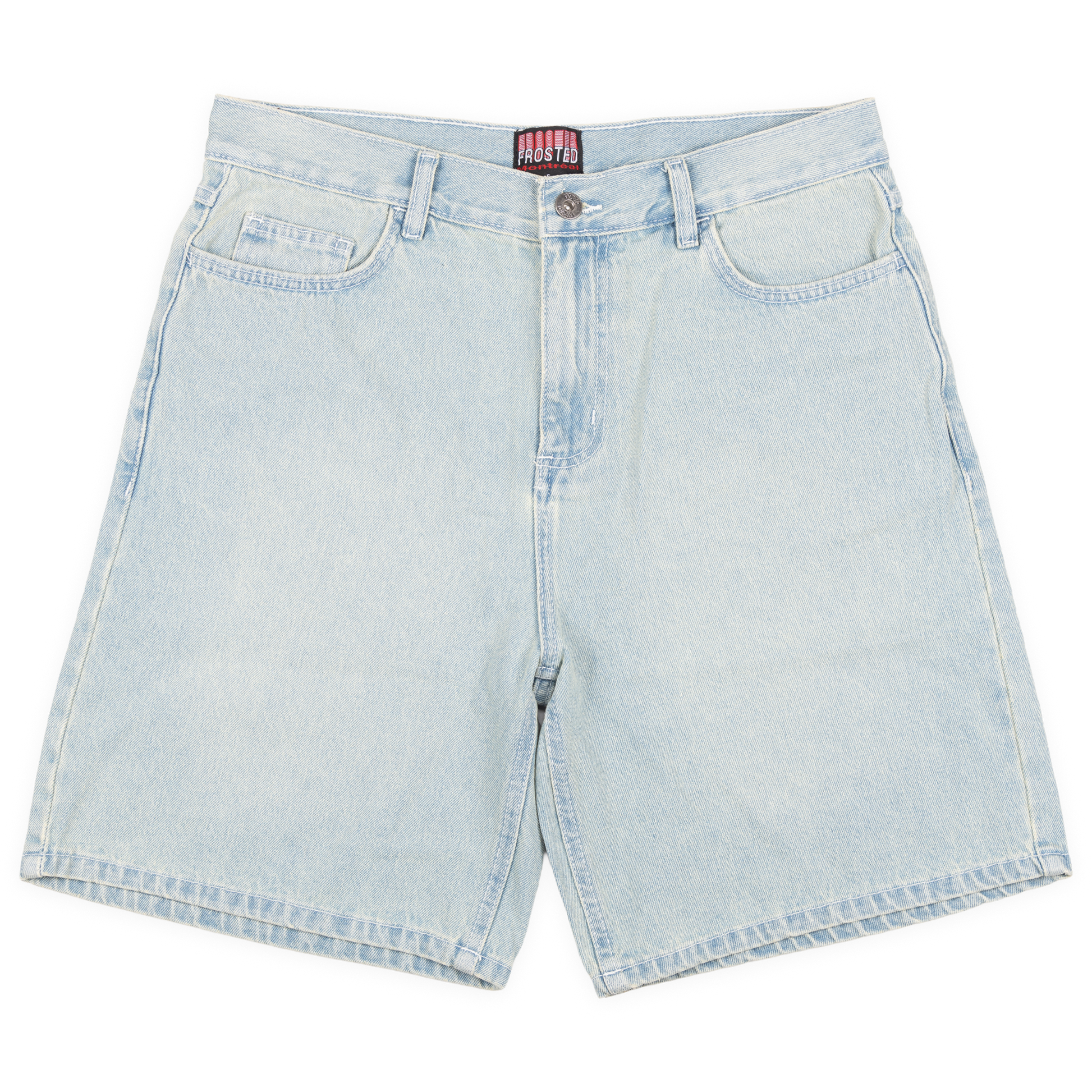 FROSTED WAVYSHORTS Sunfaded Blue