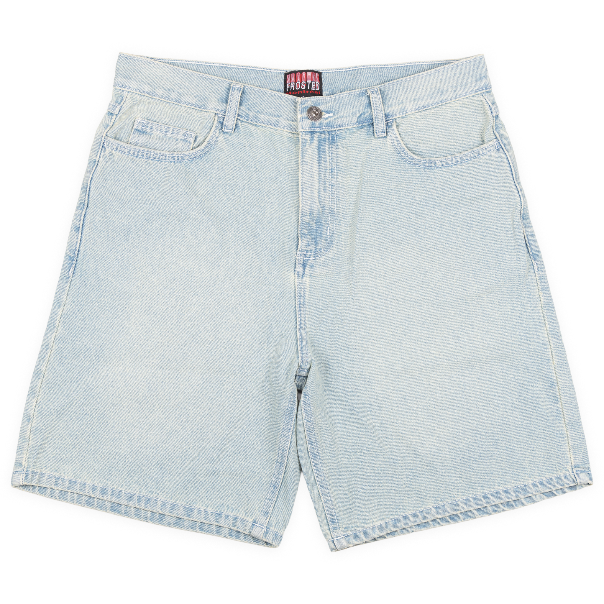 FROSTED WAVYSHORTS Sunfaded Blue