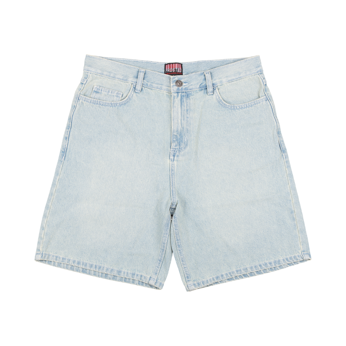FROSTED WAVYSHORTS Sunfaded Blue