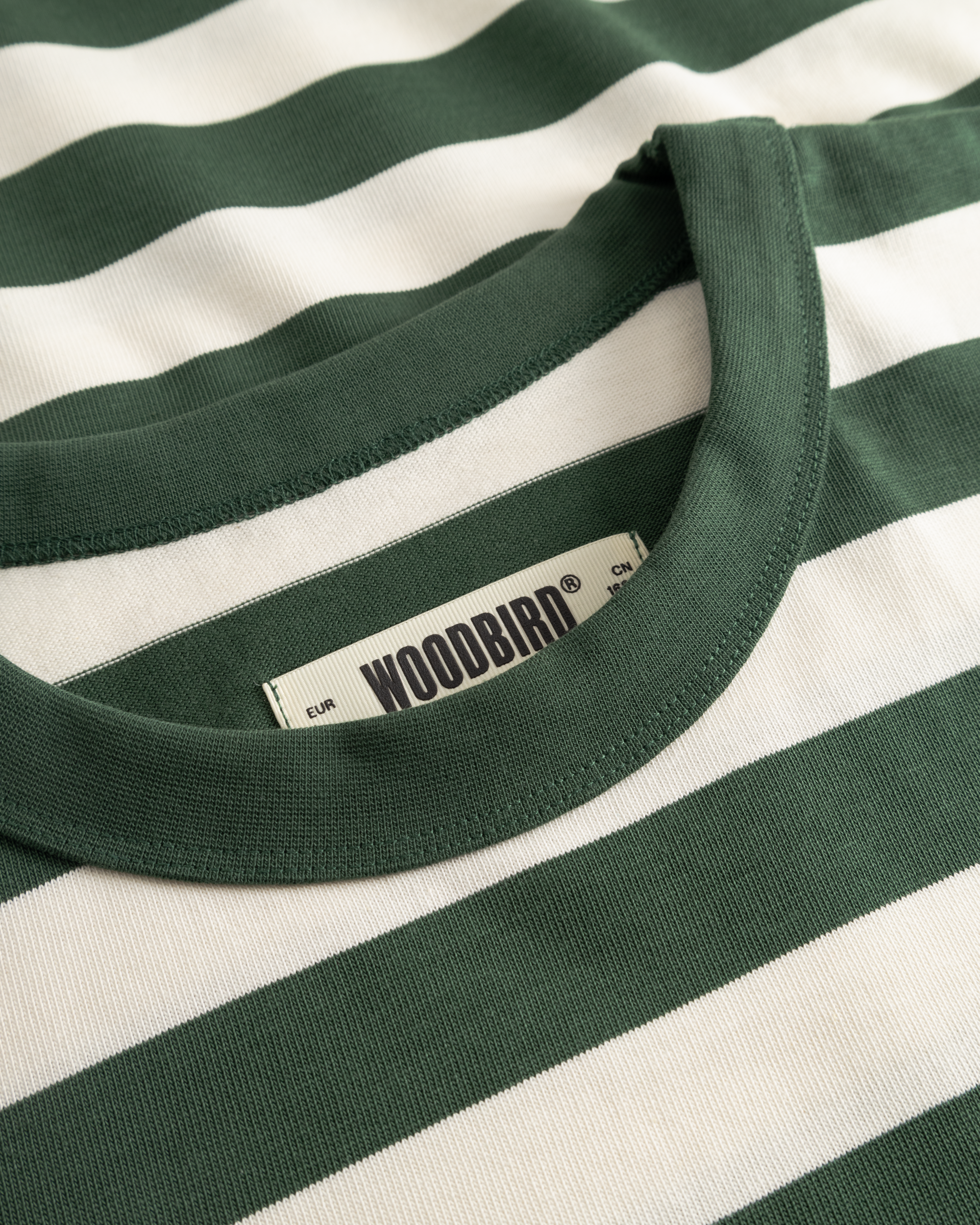 WOODBIRD BEAM STRIPE TEE