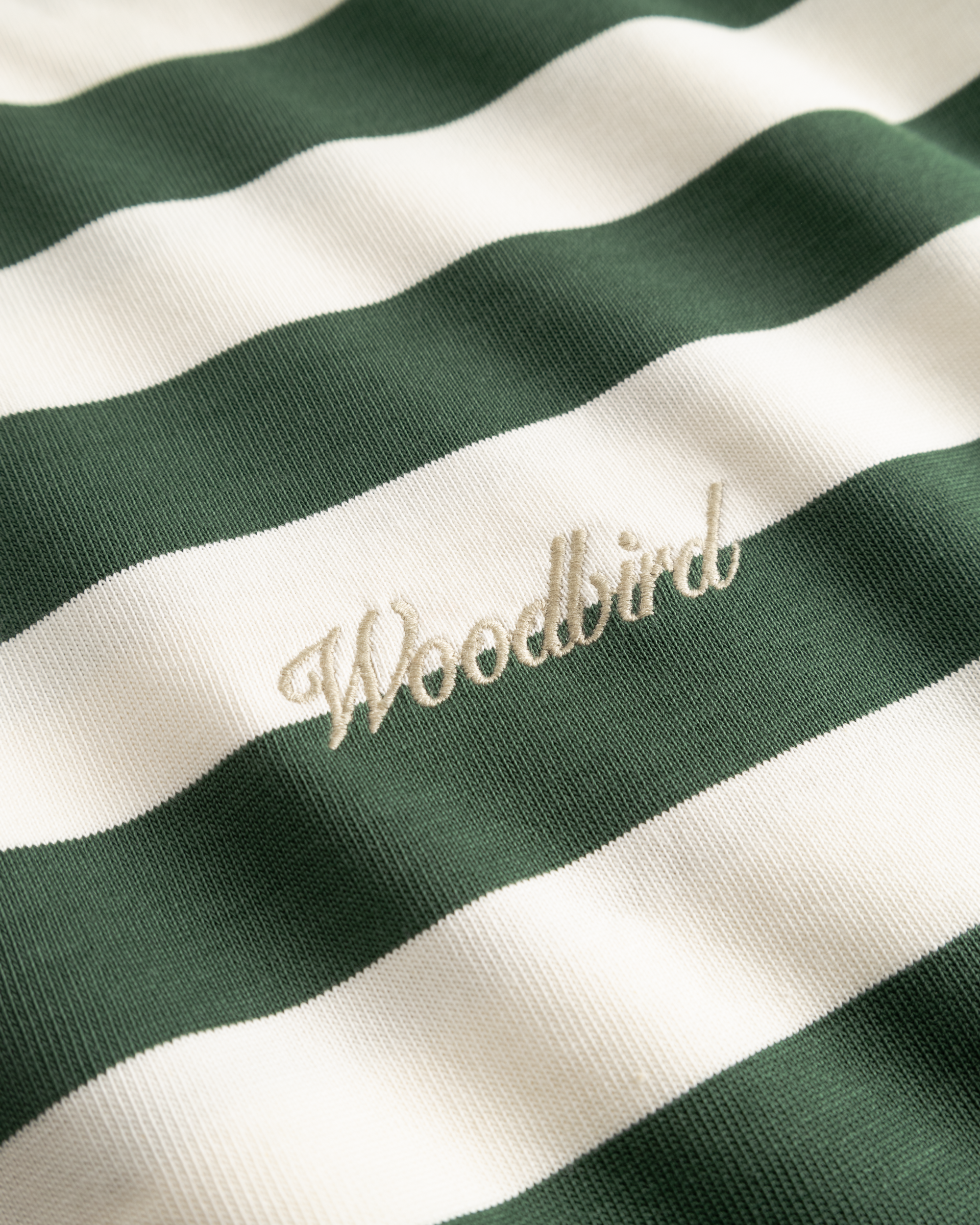 WOODBIRD BEAM STRIPE TEE