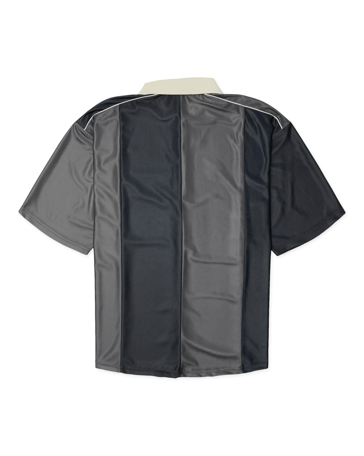 WOODBIRD HIRO SPORT ZIP POLO Slate Blue