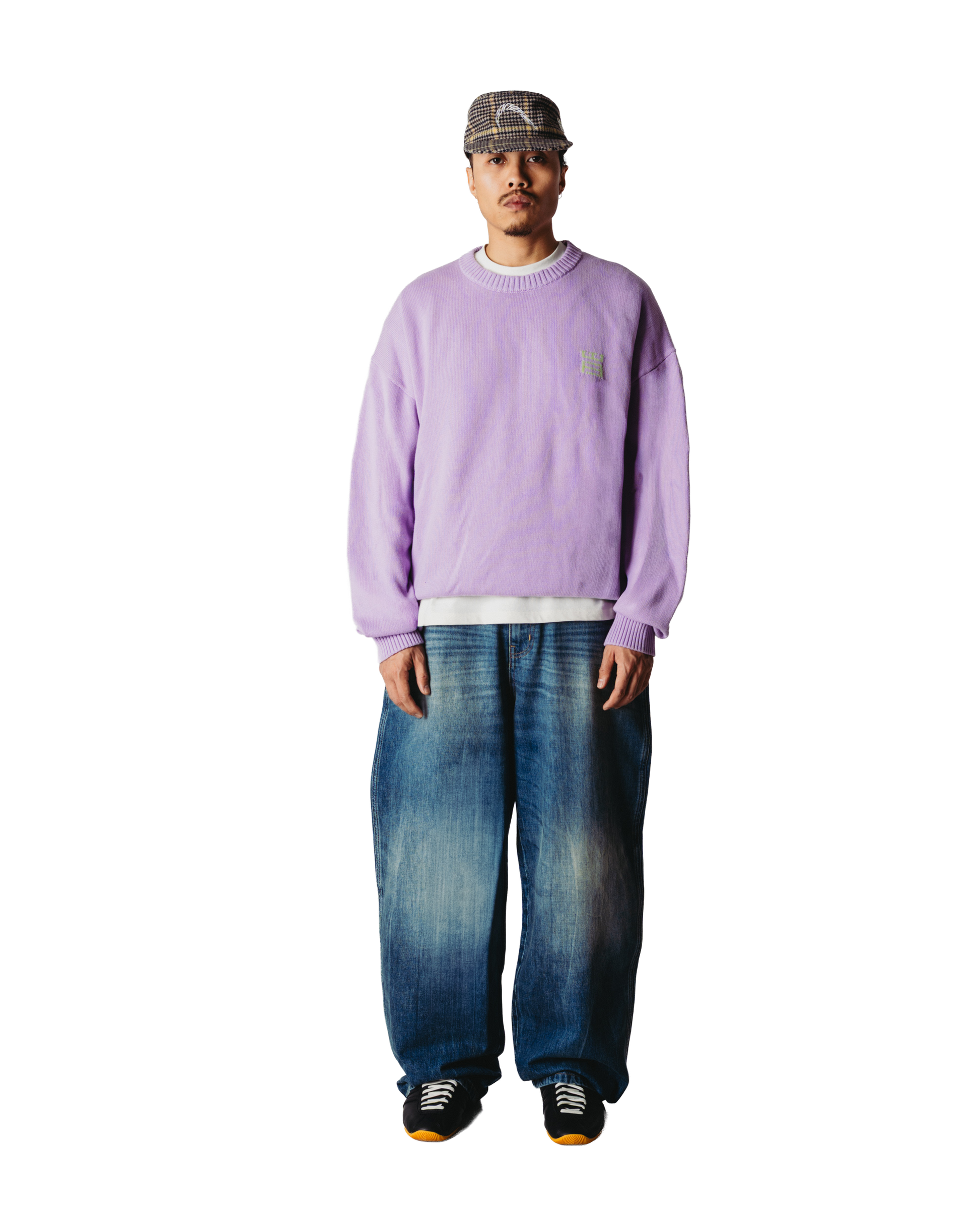 WOODBIRD KURT TIGER CREW Dusty Violet